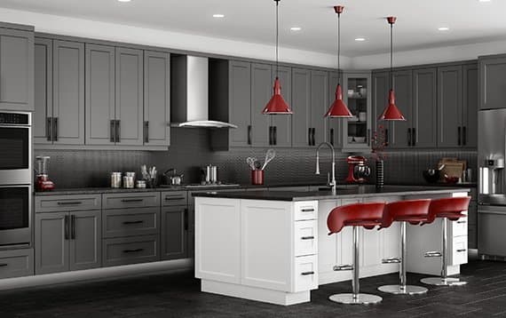 Grey Kitchen Cabinets